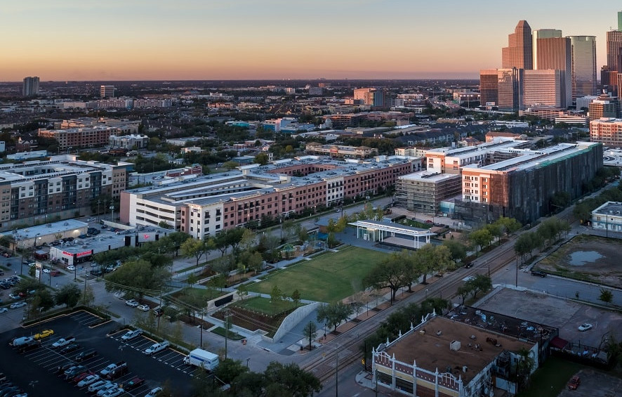 2607 Travis St, Houston, TX for lease Aerial- Image 1 of 7