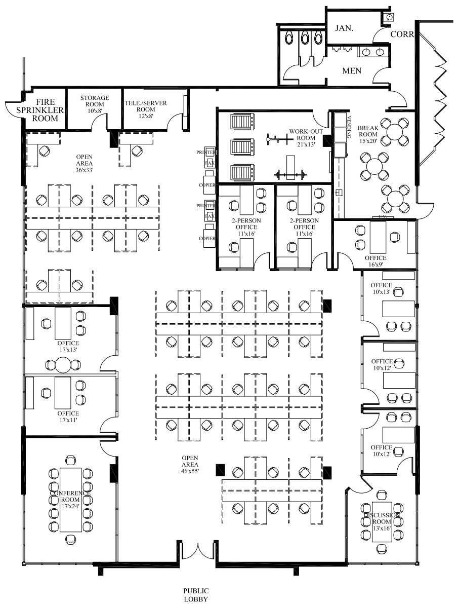 1331 Airport Fwy, Euless, TX for lease Floor Plan- Image 1 of 1