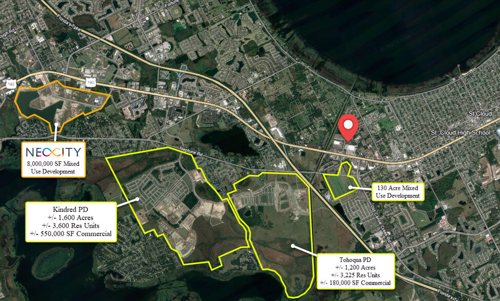 0 Old Canoe Creek, Saint Cloud, FL 34769 - 1-2.4 Acres Commercial ...