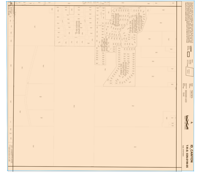 4751 Ustick Rd, Nampa, ID for lease - Plat Map - Image 2 of 12