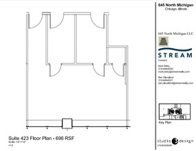 645 N Michigan Ave, Chicago, IL for lease Floor Plan- Image 1 of 1