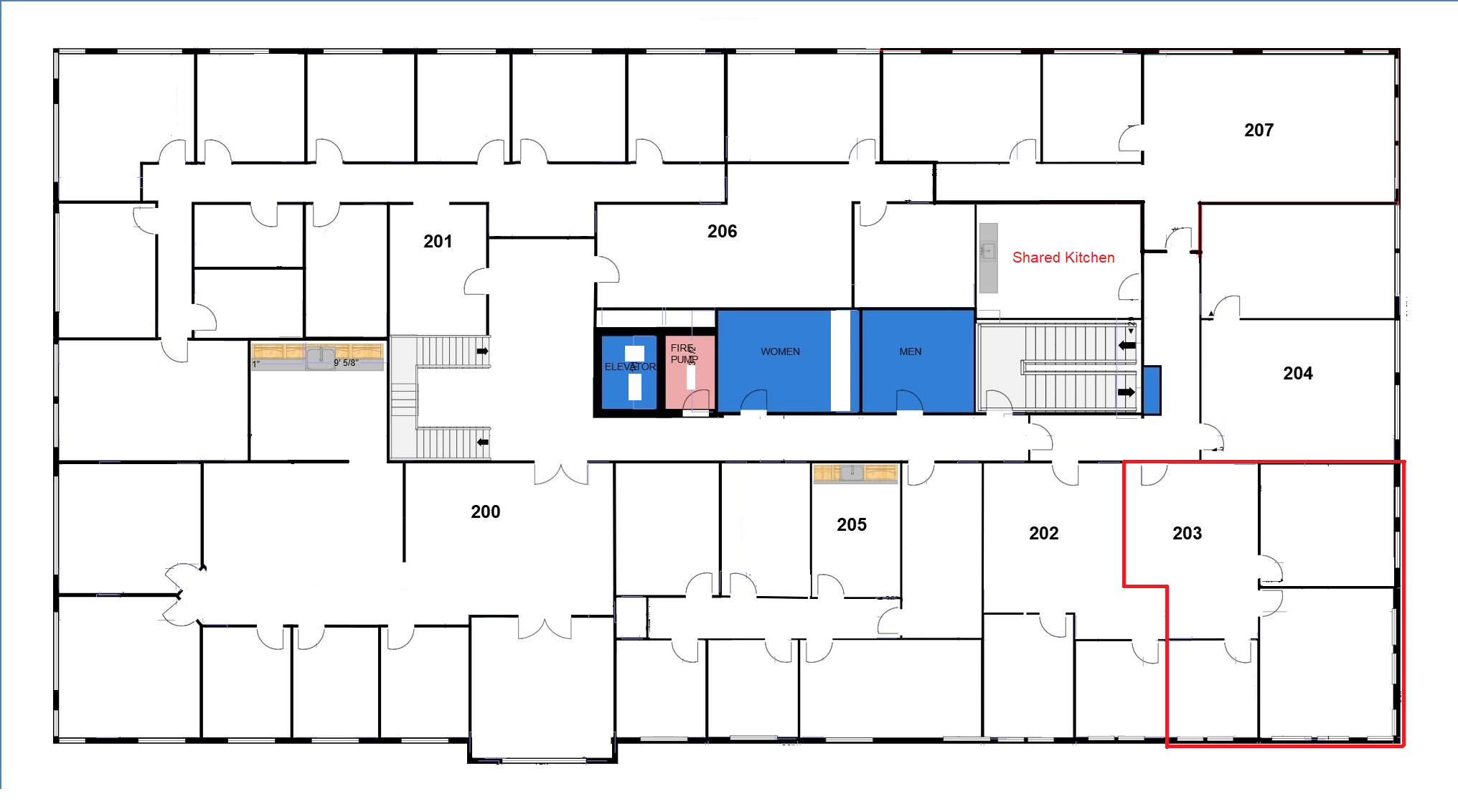5985 Rice Creek Pky, Shoreview, MN for lease Floor Plan- Image 1 of 3