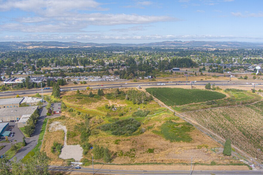 Indian School Rd NE, Salem, OR for sale - Aerial - Image 2 of 3