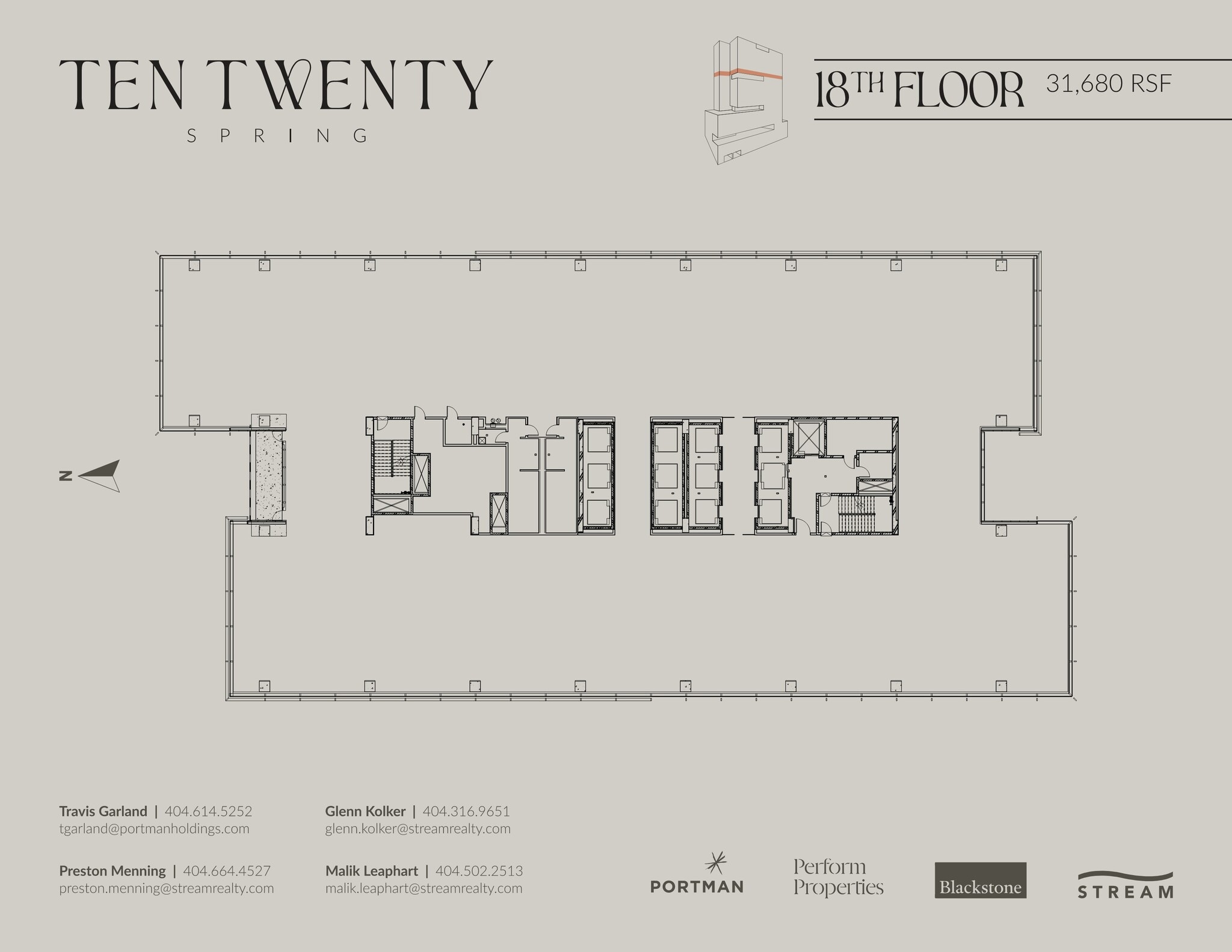 1020 Spring St, Atlanta, GA for lease Floor Plan- Image 1 of 1