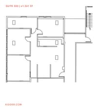 1520 The Alameda, San Jose, CA for lease Floor Plan- Image 1 of 1