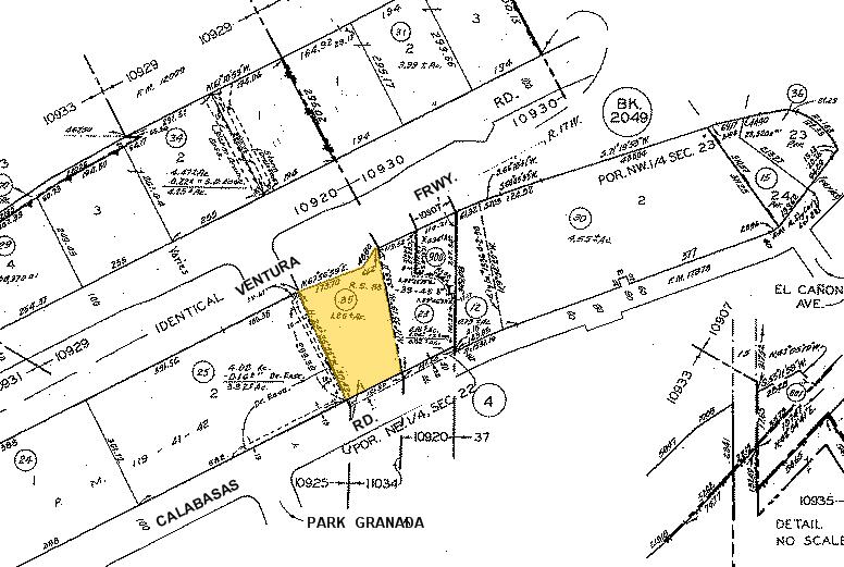 23627 Calabasas Rd, Calabasas, CA for sale Plat Map- Image 1 of 1