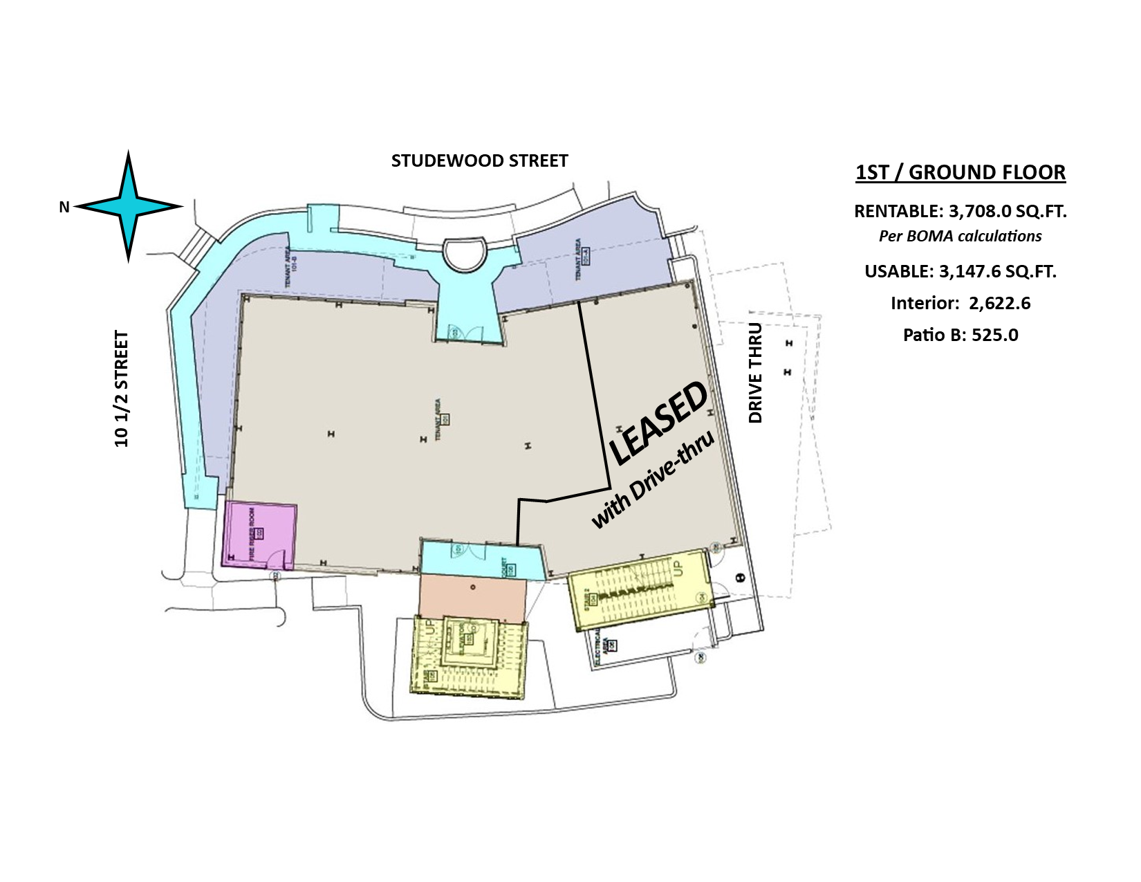 1023 Studewood St, Houston, TX for lease Floor Plan- Image 1 of 7