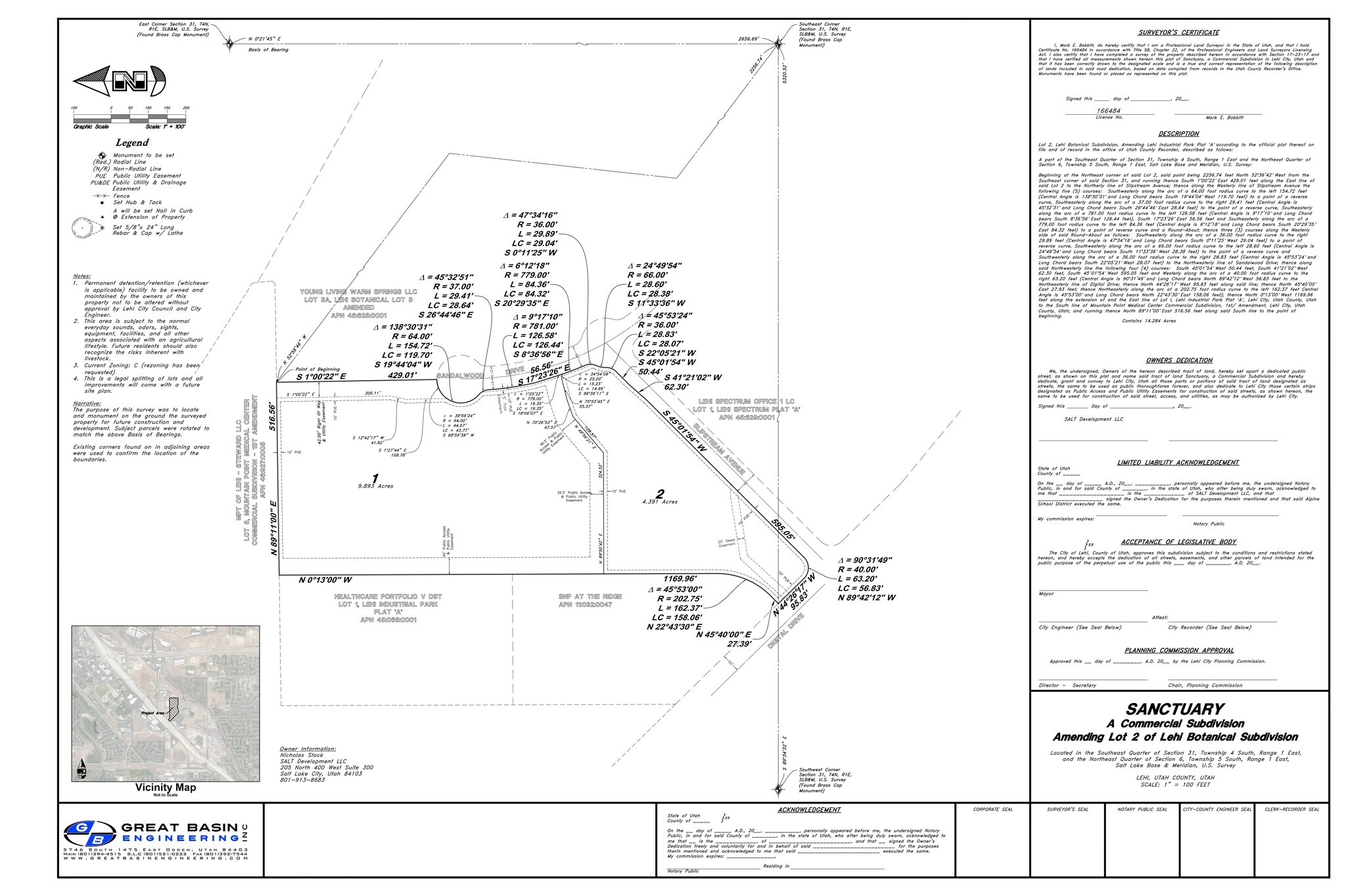 2727 Slipstream Ave, Lehi, UT 84043 Sanctuary Commercial Land