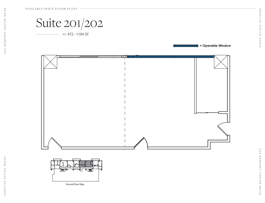 250 Newport Center Dr, Newport Beach, CA for lease Floor Plan- Image 1 of 1