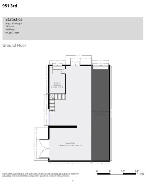 951 3rd Ave, Brooklyn, NY for sale - Floor Plan - Image 1 of 1