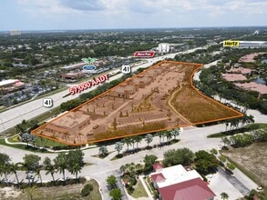 8001 Via Rapallo Dr, Estero, FL - AERIAL  map view
