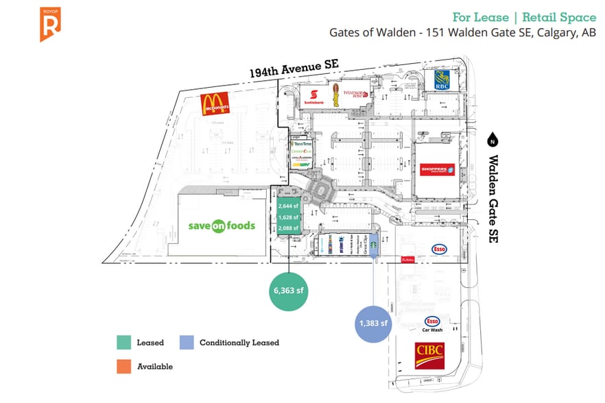151 Walden Gate SE, Calgary, AB for sale - Site Plan - Image 1 of 1