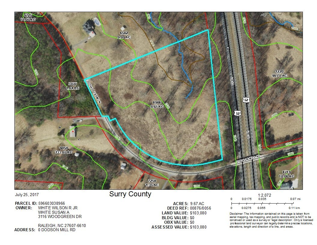 Dodson Mill Road, Pilot Mountain, NC 27041