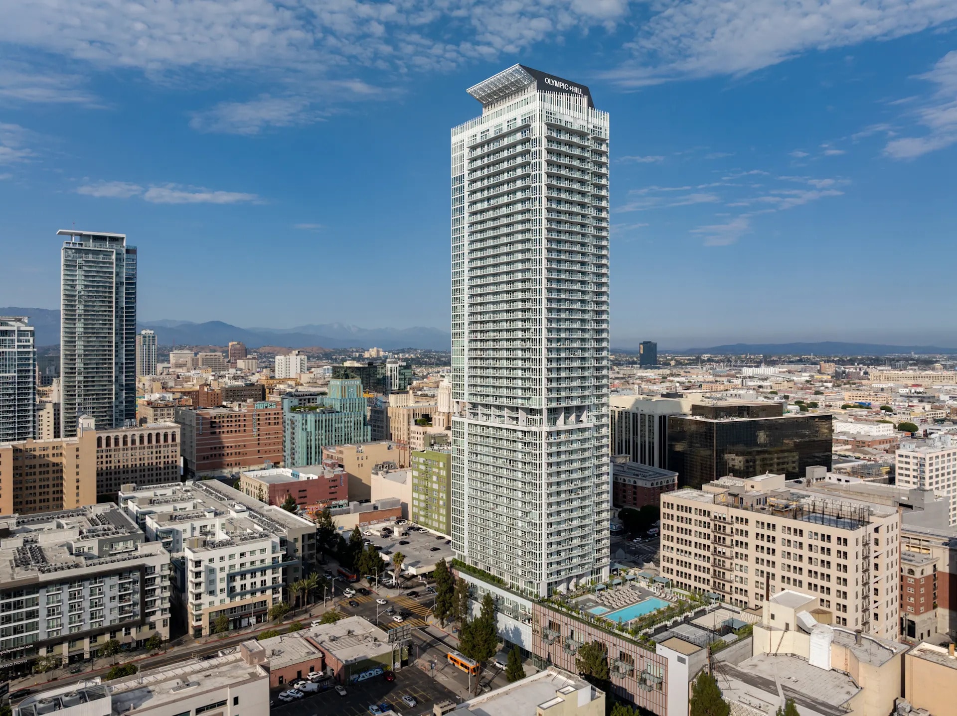 230 W Olympic Blvd, Los Angeles, CA for lease Building Photo- Image 1 of 7