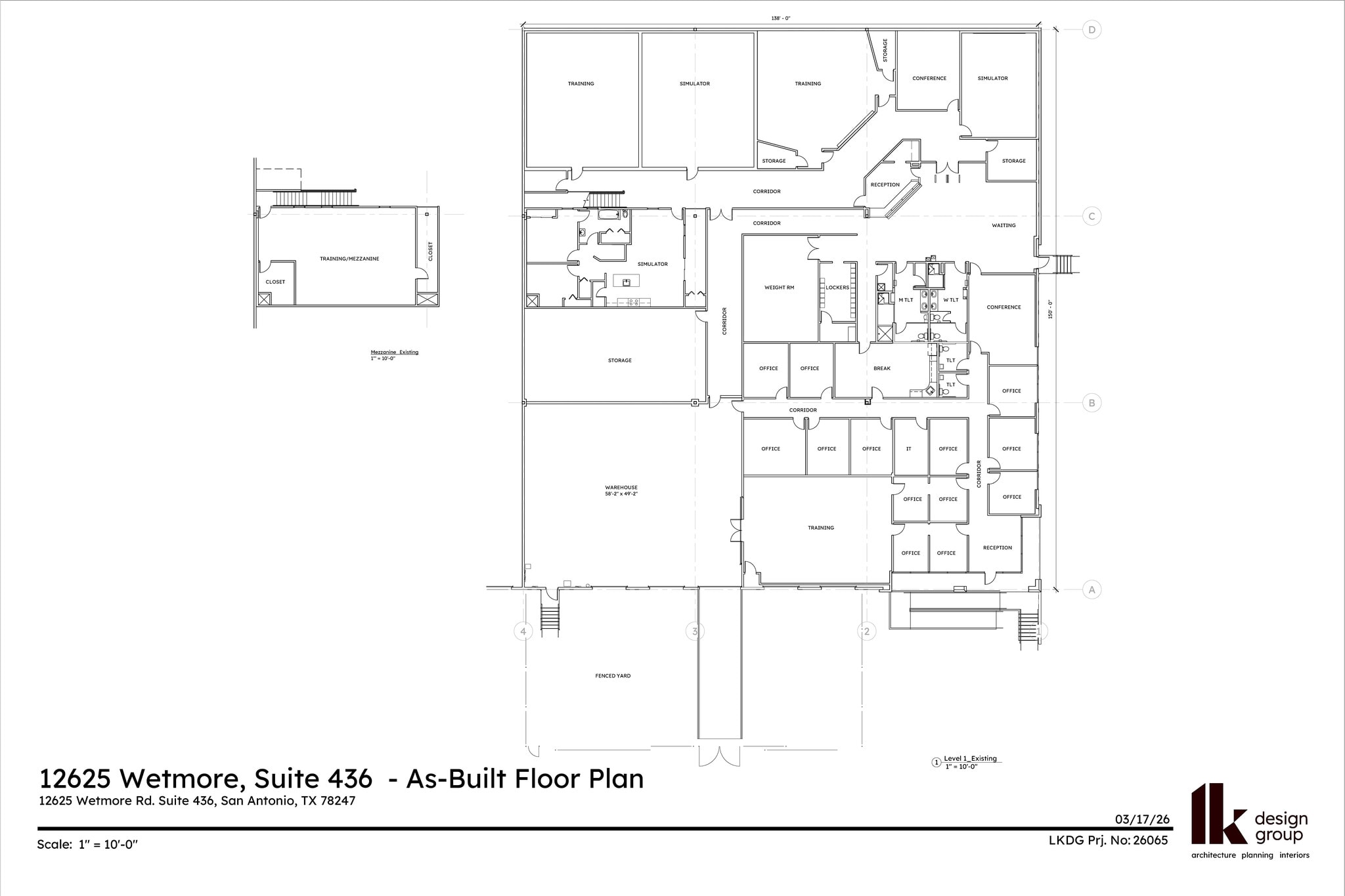 12625 Wetmore Rd, San Antonio, TX for lease Floor Plan- Image 1 of 1