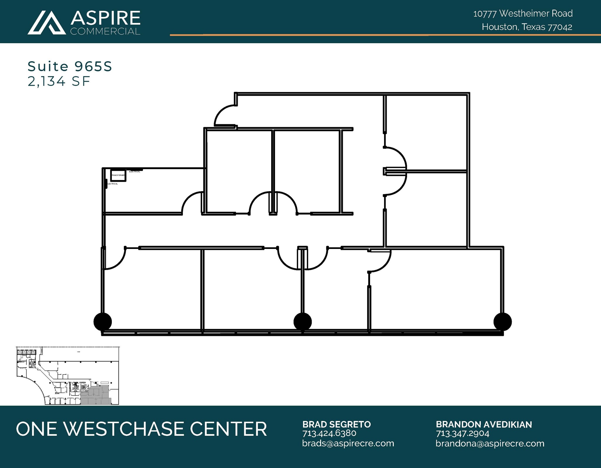 10777 Westheimer Rd, Houston, TX for lease Floor Plan- Image 1 of 1