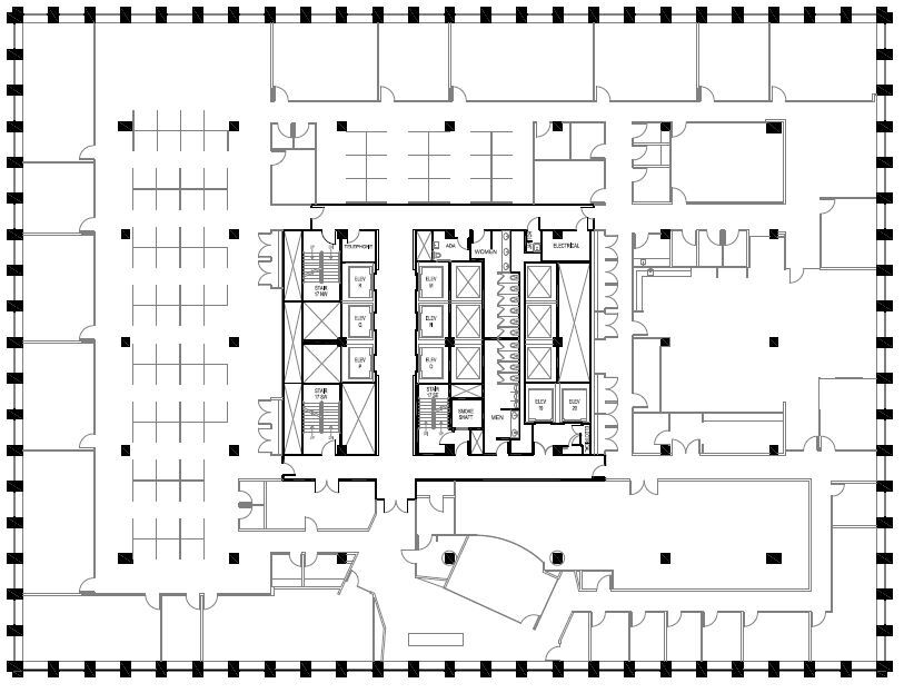 222 S Riverside Plz, Chicago, IL for lease Floor Plan- Image 1 of 2