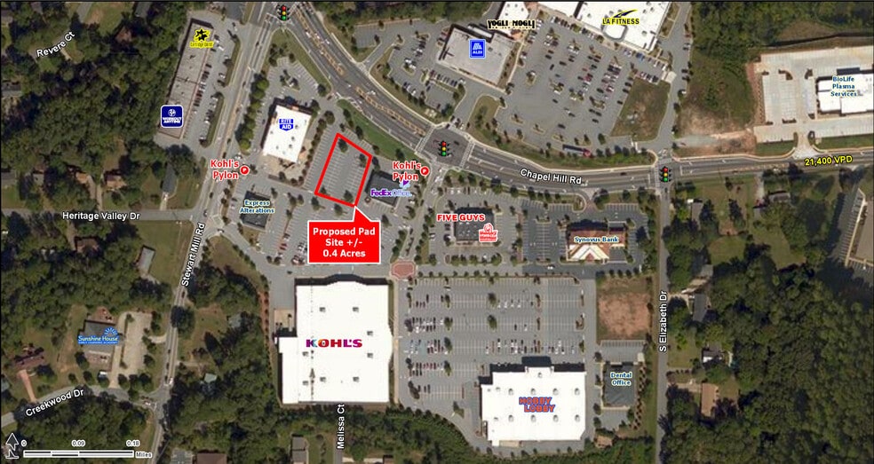 2989 Chapel Hill Rd, Douglasville, GA for lease - Aerial - Image 1 of 1