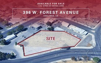 More details for 396 W Forest Ave, Coalinga, CA - Land for Sale