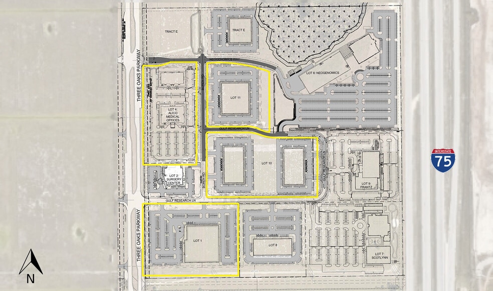 Florida Gulf Coast Business Center portfolio of 4 properties for sale on LoopNet.com - Site Plan - Image 3 of 7