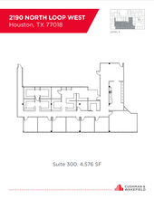 2180 North Loop W, Houston, TX for lease Floor Plan- Image 1 of 1