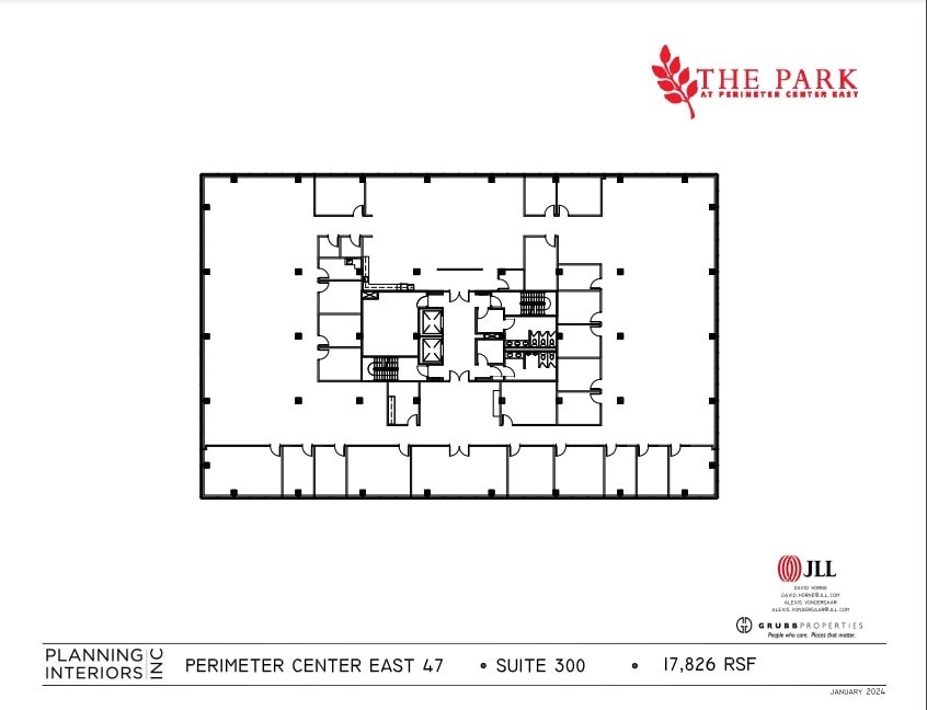 47 Perimeter Ctr E, Atlanta, GA for lease Floor Plan- Image 1 of 1
