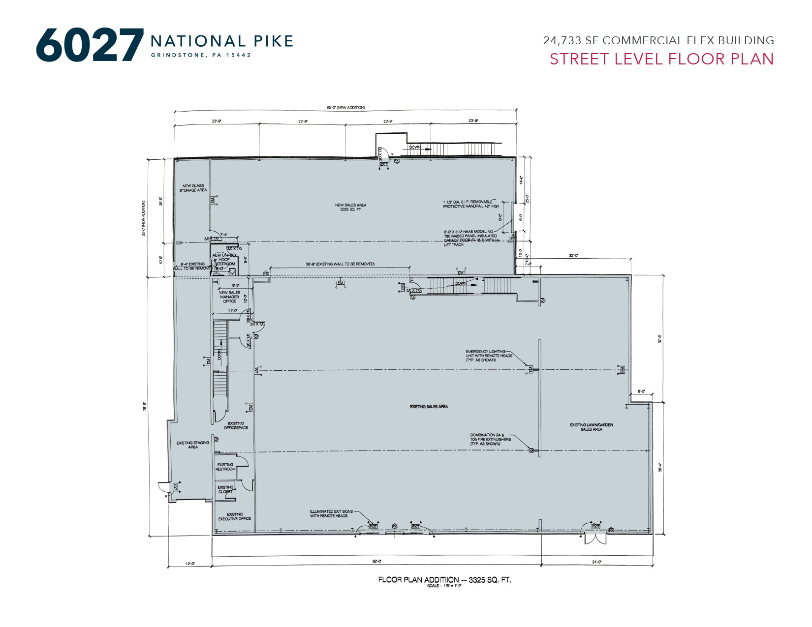6027 National Pike, Grindstone, PA for sale Floor Plan- Image 1 of 1