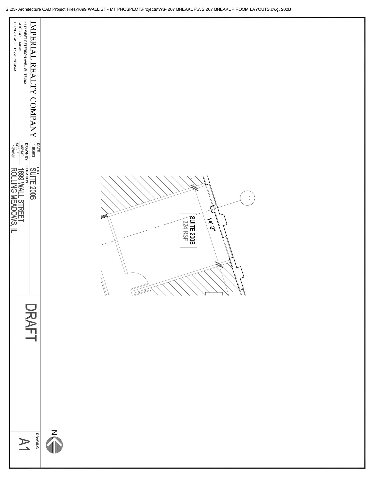 1699 Wall St, Mount Prospect, IL for lease Site Plan- Image 1 of 1