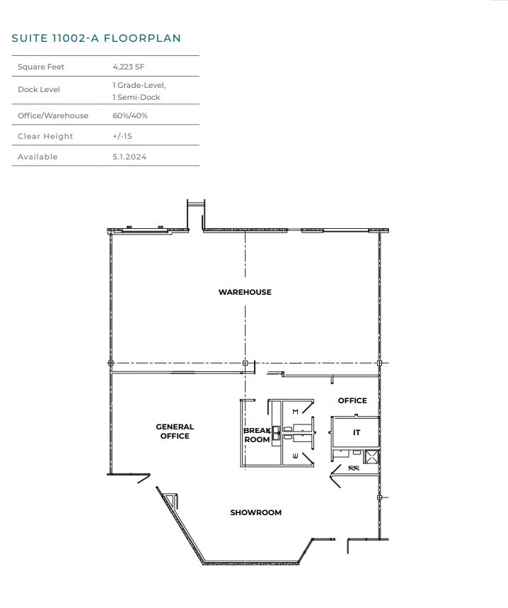 11000-11006 Metric Blvd, Austin, TX for lease Floor Plan- Image 1 of 1