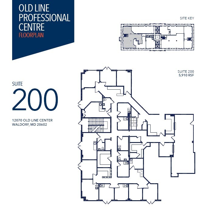 12070 Old Line Ctr, Waldorf, MD for lease Floor Plan- Image 1 of 1