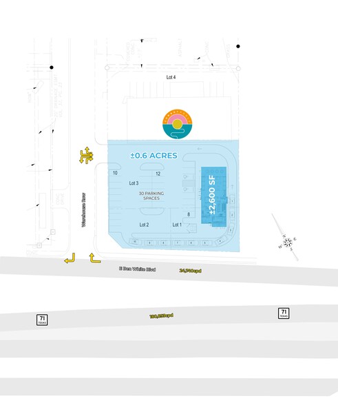 4005 Warehouse Rd, Austin, TX for lease - Site Plan - Image 1 of 3