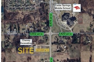 More details for 13151 Northland Dr, Cedar Springs, MI - Land for Sale