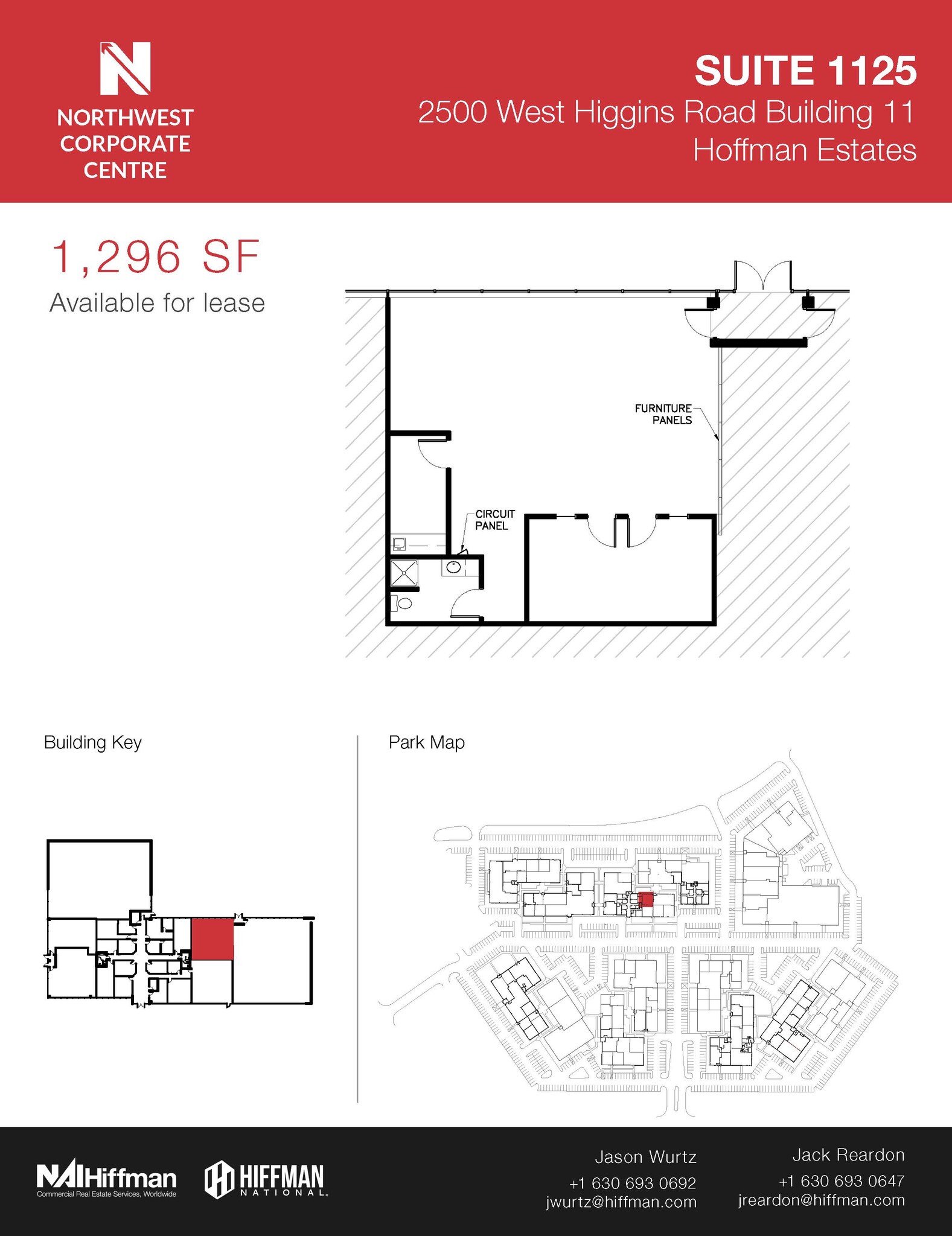 2500 W Higgins Rd, Hoffman Estates, IL for lease Floor Plan- Image 1 of 1