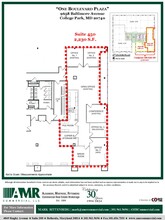 9658 Baltimore Ave, College Park, MD for lease Floor Plan- Image 1 of 1