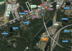 4402 Ogeechee Rd, Savannah, GA - AERIAL  map view - Image1