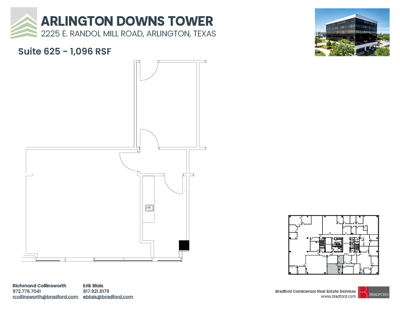 2225 E Randol Mill Rd, Arlington, TX for lease Floor Plan- Image 1 of 1