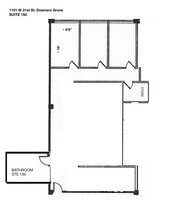 1101 W 31st St, Downers Grove, IL for lease Site Plan- Image 1 of 1