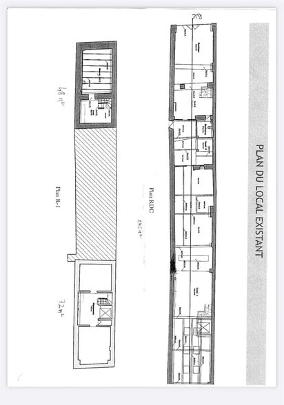 Retail in Paris for lease - Floor Plan - Image 3 of 3