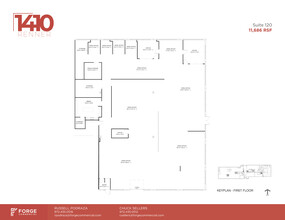 1410 E Renner Rd, Richardson, TX for lease Floor Plan- Image 1 of 1