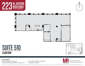 223 W Jackson Blvd, Chicago, IL for lease Floor Plan- Image 1 of 1
