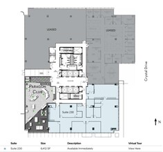 1400 Crystal Dr, Arlington, VA for lease Floor Plan- Image 1 of 1