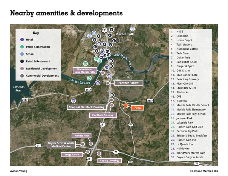 Ranch to Market 2147, Marble Falls, TX for sale - Building Photo - Image 3 of 7