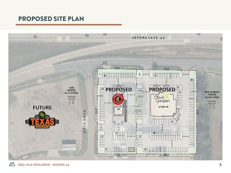 300 S Service Rd E, Ruston, LA 71270 Ruston I20 Pads