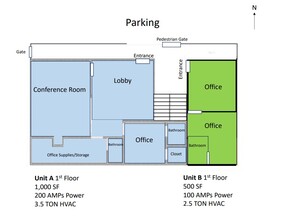 5500 E Washington Blvd, Commerce, CA for lease Floor Plan- Image 1 of 1