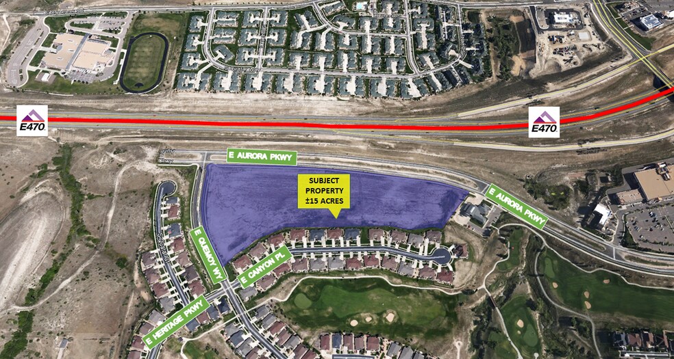 Aurora Pkwy, Aurora, CO for sale - Aerial - Image 1 of 1