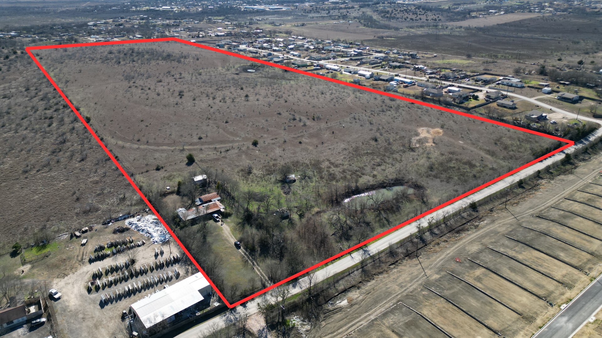 2058 Satterwhite Rd, Buda, TX for sale Aerial- Image 1 of 7