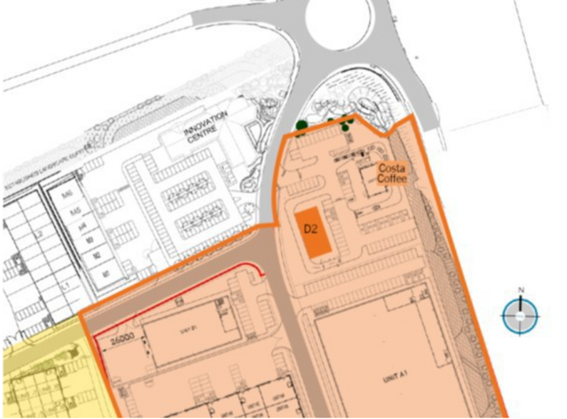 Harrison Close, Great Bowden for lease - Site Plan - Image 2 of 2