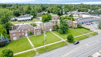 3357-3361 E Broad St, Columbus, OH - aerial  map view