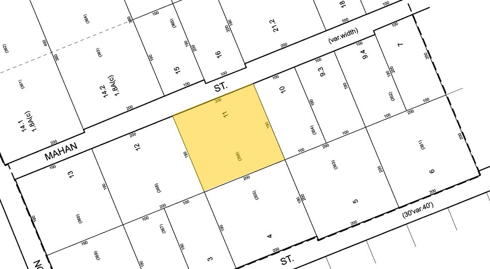 98 Mahan St, West Babylon, NY for sale - Plat Map - Image 1 of 1