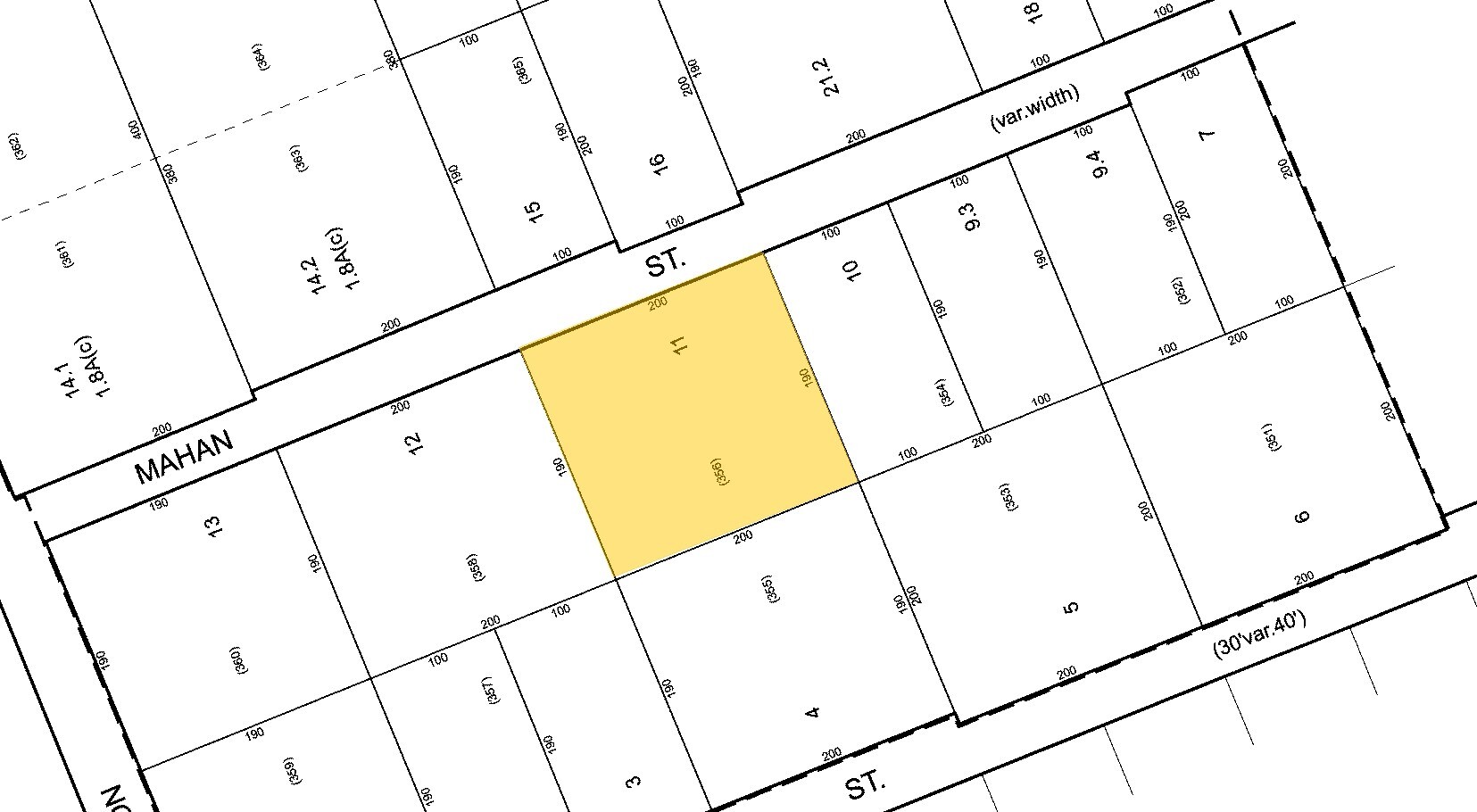 98 Mahan St, West Babylon, NY for sale Plat Map- Image 1 of 1